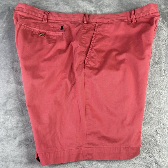 Polo Ralph Lauren Shorts Men 42 Nantucket Red Classic Fit 9" Stretch Twill Chino - Picture 4 of 12
